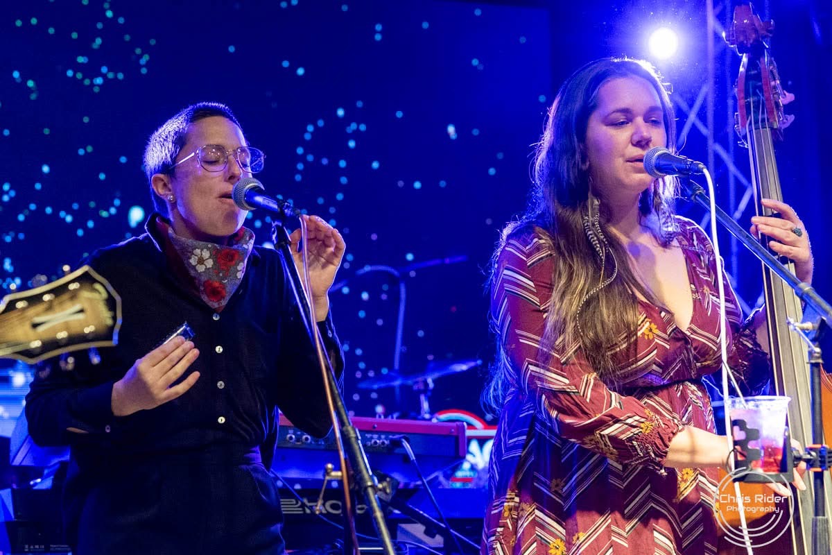 Lew & Steph on stage 1